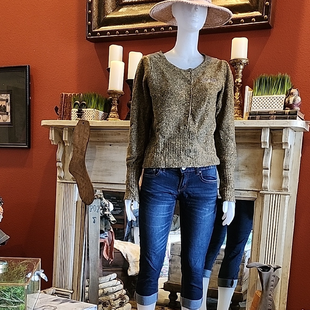 Stylish Olive Green Sweater